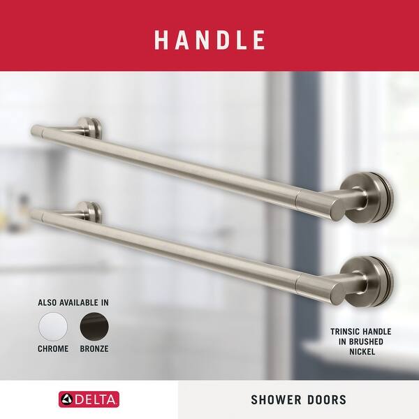 Delta SMTR606R Trinsic 711/2" High x 59" Wide Bypass Semi Frameless